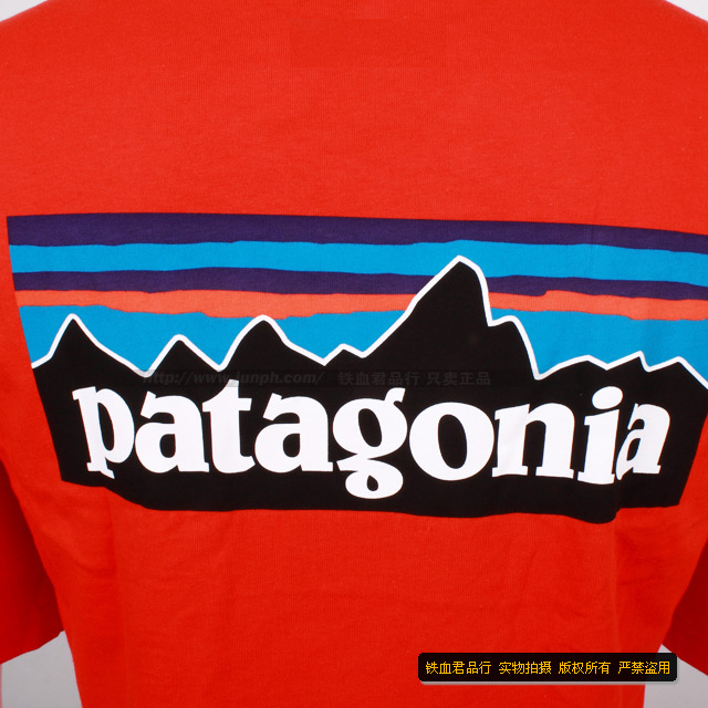 巴塔哥尼亚Patagonia 短袖Logo T恤