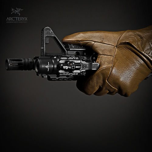 始祖鸟“战术家”AR防风皮制手套 Arc Teryx Tactician AR Gloves