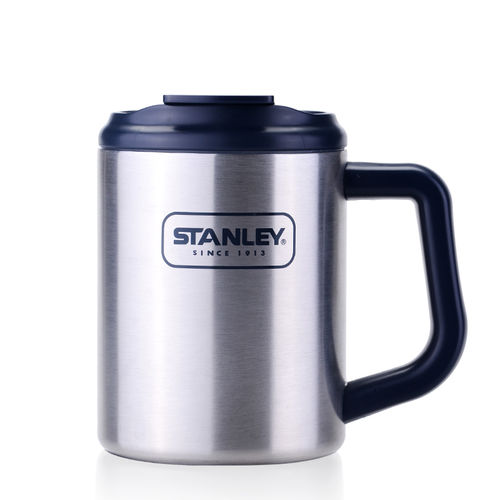 史丹利 Stanley 探险系列不锈钢办公杯 0.47L 铁血君品