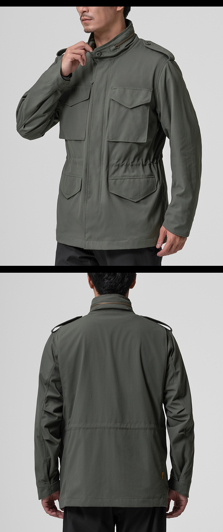 dragon tooth 龙牙 m65战地夹克男士户外防风衣 连帽外套运动冲锋衣